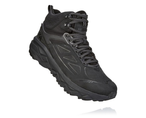 Turistické Topánky Hoka One One Challenger Mid GORE-TEX Panske Čierne (30QPSWMDF)